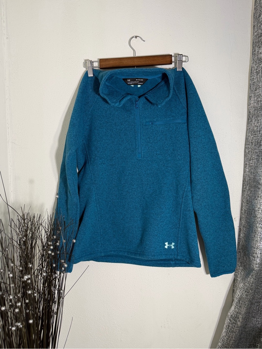 Under Armour Women’s Teal Quarter-Zip Fleece
